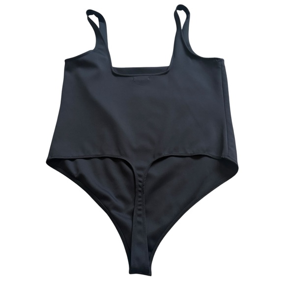 Good American Black Scuba Modern Tank Bodysuit Womens Casual Bodysuit Size 5 - Picture 6 of 12